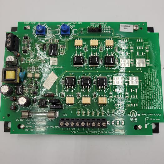 Used INDUSTRIAL CONTROL EQUIPMENT DCT606 CONTROL BOARD - IP26856E17X / FVN 1.0.02 0388 / 52HN