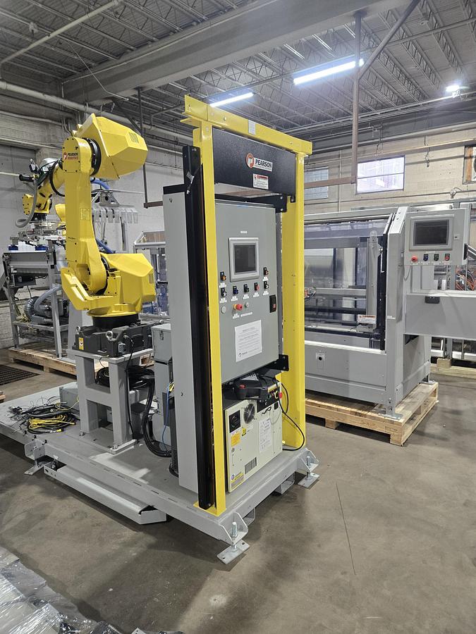 Used 2023 Pearson Complete case pack and palletizing line 2023 Never ran production ( like New)