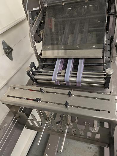 Used Multifeeder MFT 350IP# with ADT350XLT auto drop table