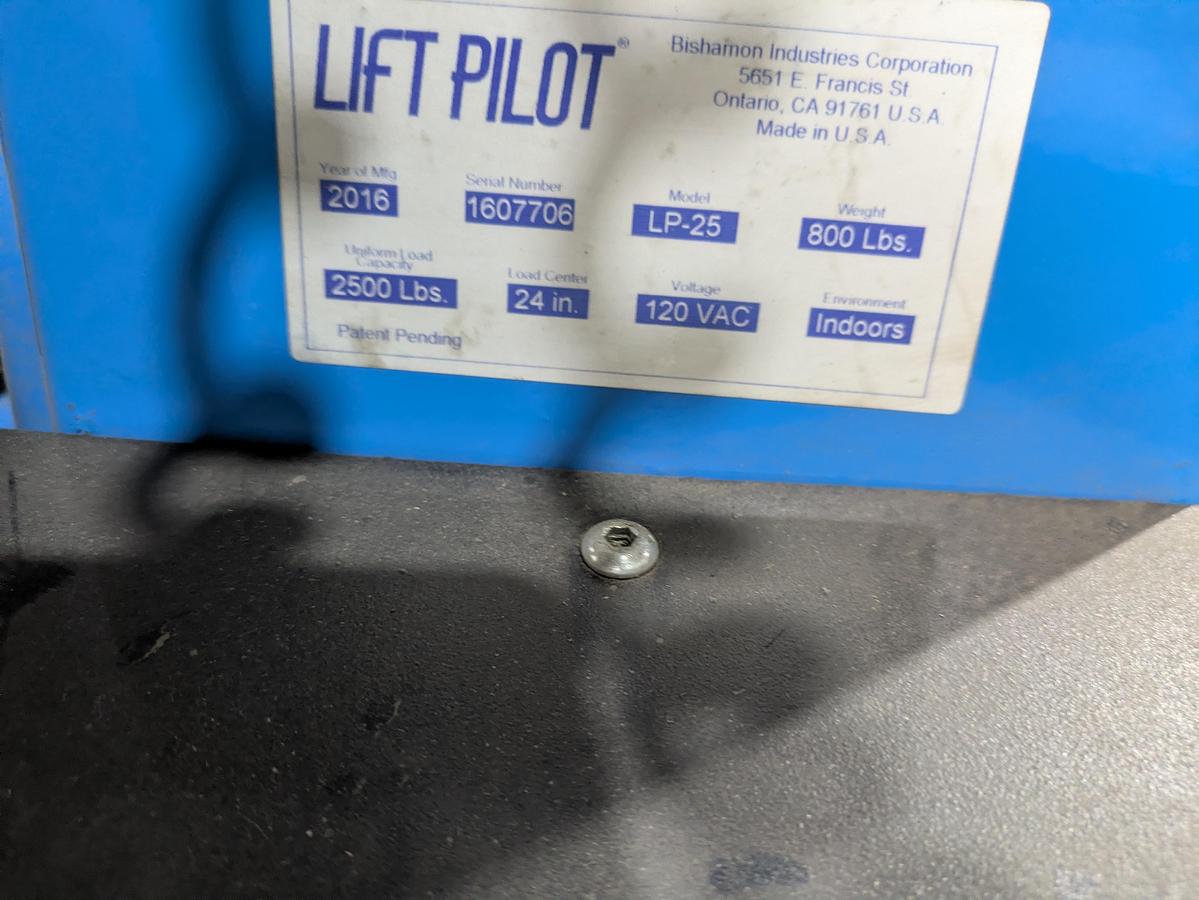 Used Bishamon lift pilot LP-25
