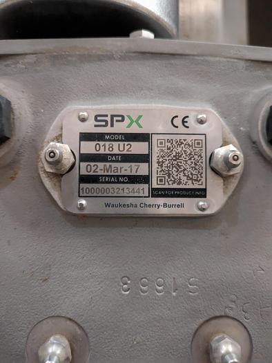 Used SPX 018 U2 lobe pump