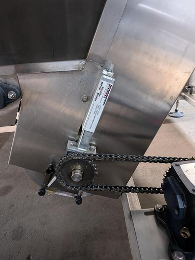 Used Hopper/elevator, stainless steel