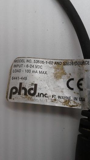 Used Phd 53606-1-02 & 53620 6-24 VDC Proximity Switch