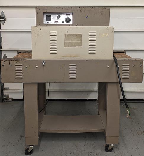 Used Clamco heat shrink tunnel