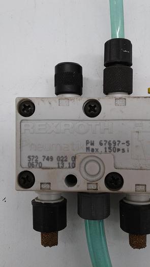 Used Rexroth Pnuematik 572 749 0220