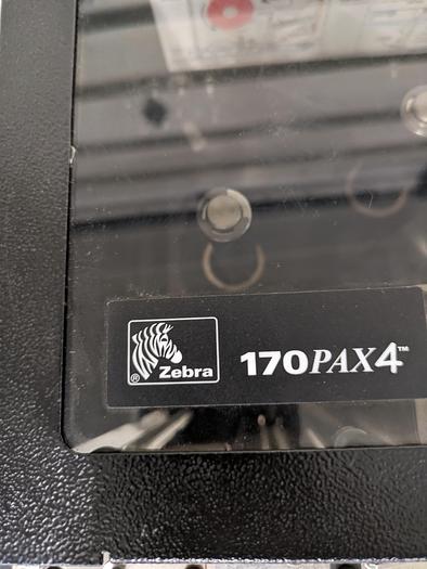 Used label printer, applicator, adjustable stand