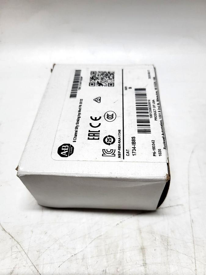 Allen-Bradley / Rockwell Automation 1734-IB8S nameplate
