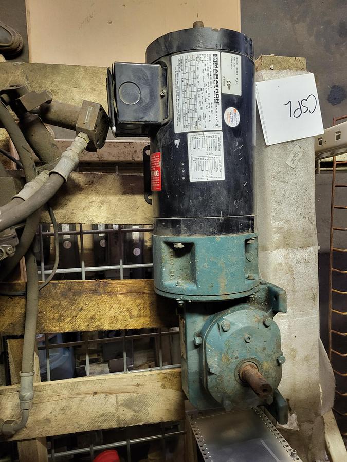 Used Marathon Electric BlackMax FVE 56H17T53020 P w/Gearbox