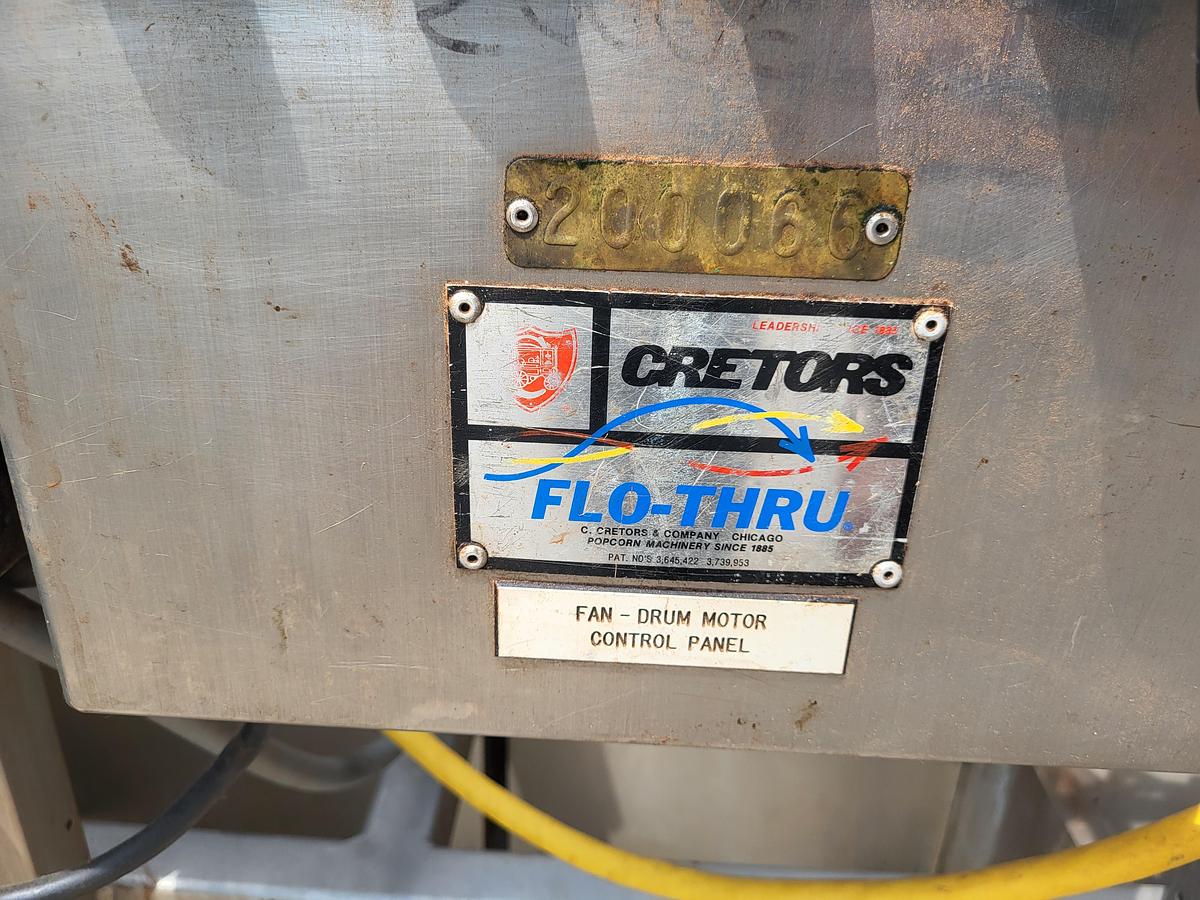 Used Cretors FLO-THRU cooling tumbler