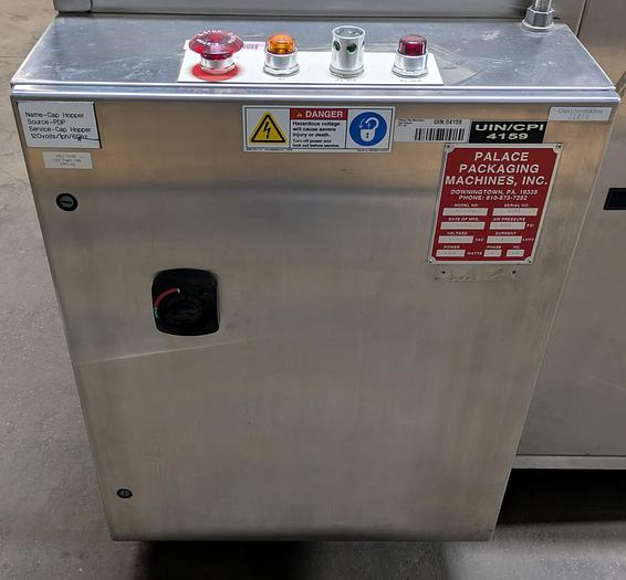 Used Hopper/elevator, stainless steel