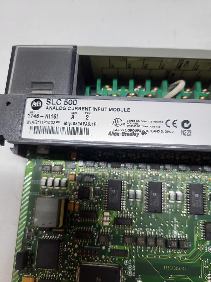 Used Allen-Bradley SLC 500 1746-NI16I Ser.A