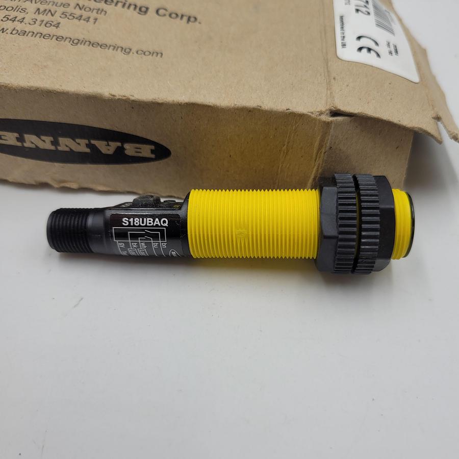 S18UBAQ Banner Engineering - Ultrasonic Sensor *NEW in box*