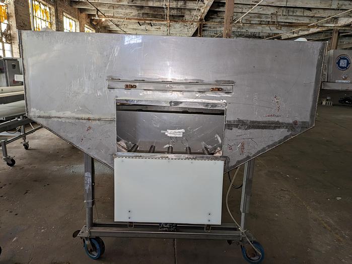 Used stainless conveyor 41 3/4" wide 16' long