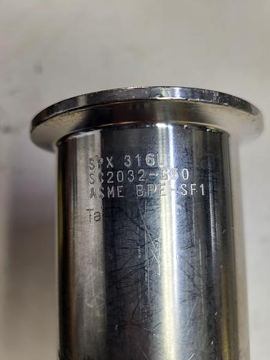 Used SPX 316L SC2032-G50 ASME BPE-SF1