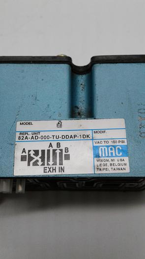 Used MAC 82A-AD-000-T0-DDAP-10K