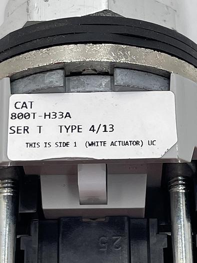 Used Allen-Bradley 800T-H33A Ser T