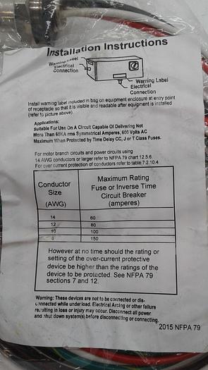 Turck GKDF 42-3M/14.5/NPT U-36764 Power Fast Conductor