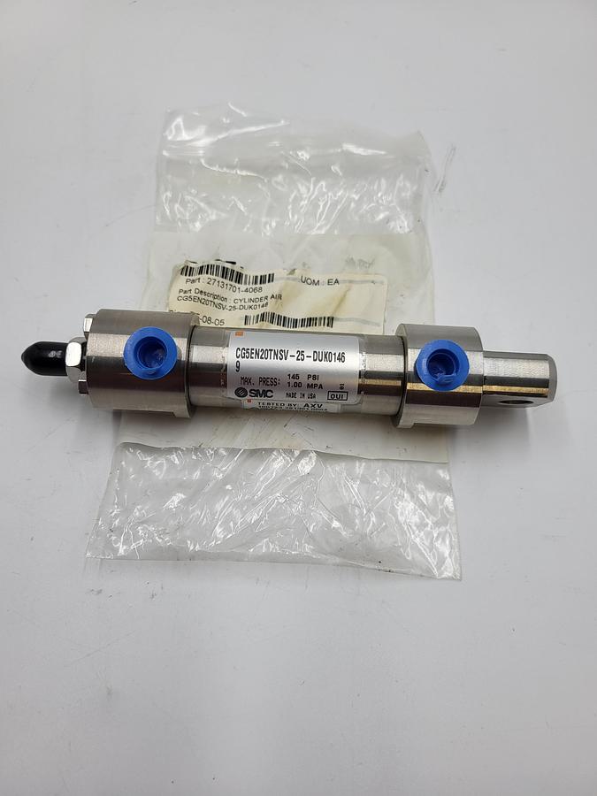 SMC CG5EN20TNSV-25-DUK0146 double-acting, stainless-steel pneumatic cylinder *NEW*