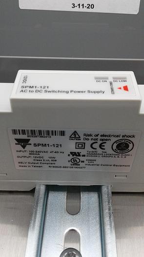 Rite Hite 17250202 w/ AC to DC Switching Power Supply SPM1-121