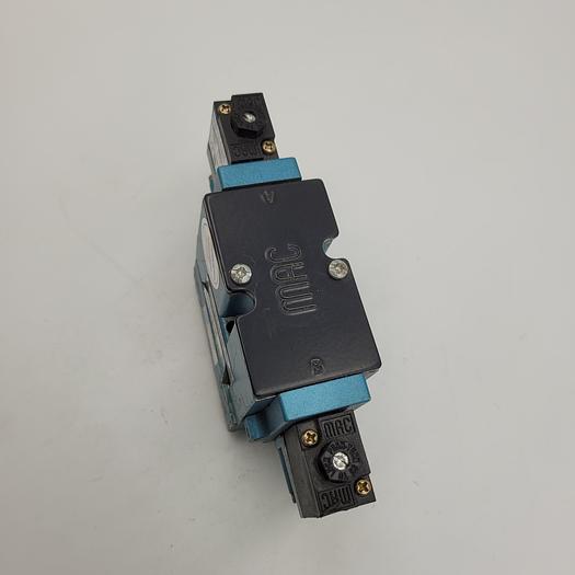 Used MAC 82A-FA-CKA-TM-DAAP-2DA PNEUMATIC SOLENOID VALVE & MAC FC82A-AA