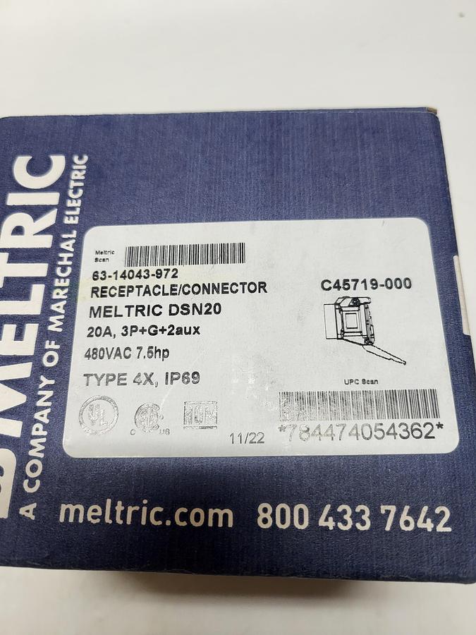 Meltric 63-14043-972