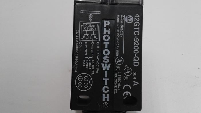 Used Allen-Bradley Photos Witch 42GTC-9200-QD