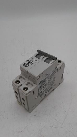 Used Allen-Bradley 25A G250 1492-CB2 Supplementary Protector