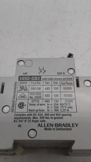 Used Allen-Bradley 140V-D6D3 Current Limiting