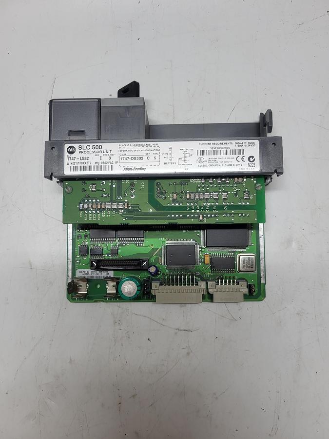 Used Allen-Bradley SLC500 Processor Unit 1747-L532 Ser.E