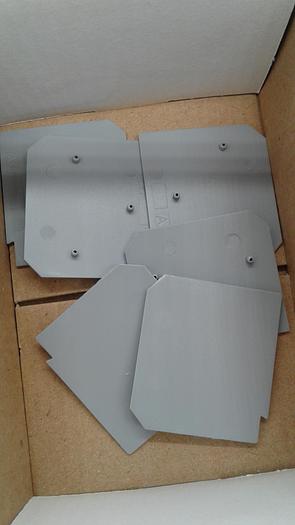 Used Konnect-It Terminal Blocks Separator use w/KN-T12  KN-ST1GRY