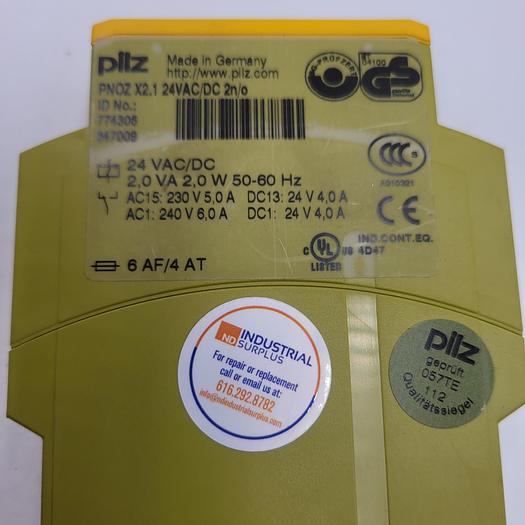 Used PILZ PNOZ X2.1