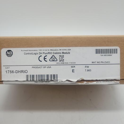 Allen-Bradley Control Logix DH Plus/R10 Comms Module 1756-DHRI0