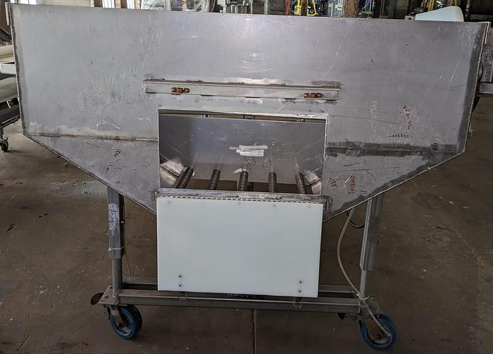 Used stainless conveyor 41 3/4" wide 16' long