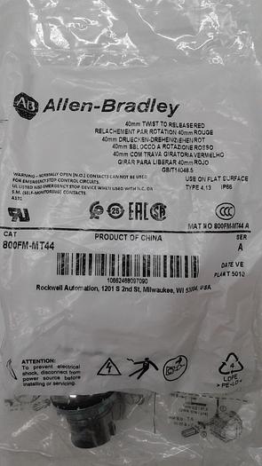 Allen-Bradley 40mm Twist to Release (R) 800FM-MT44
