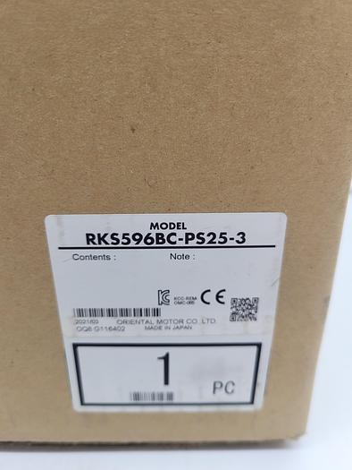 Used Oriental Motor RKS596BC-PS25-3
