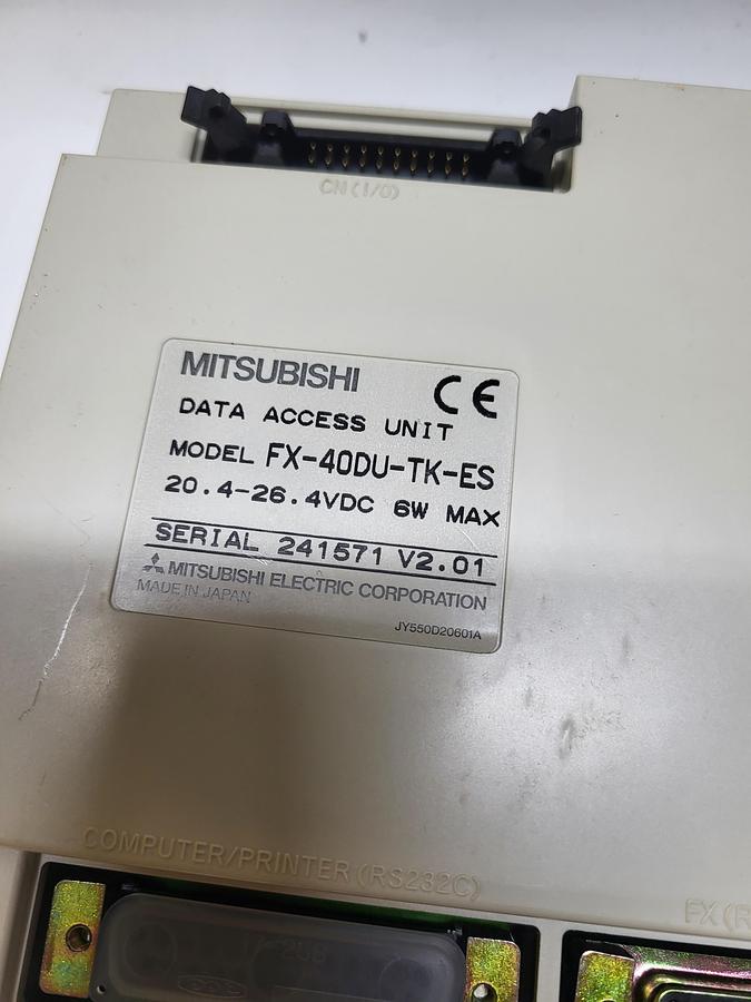 Used Mitsubishi Data Access Unit FX-40DU-TK-ES