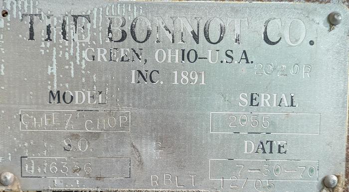 Used The bonnet co. cheez chop