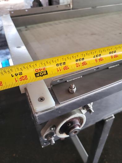 Used Stainless conveyor 20" wide 20' long