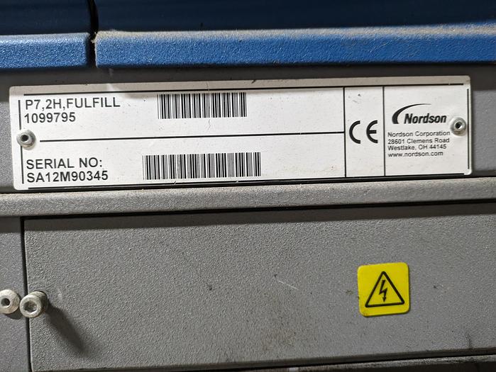 Used nordson pro blue 7 nordson pro blue 7