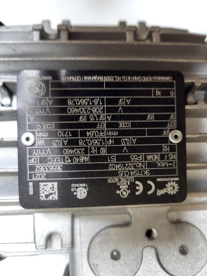 Used NORD SK71S/4 CUS 32219402