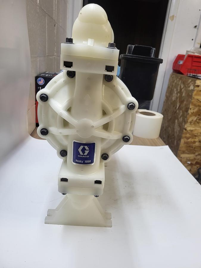 Used Graco Huskey 1050 Polypropylene Diaphragm