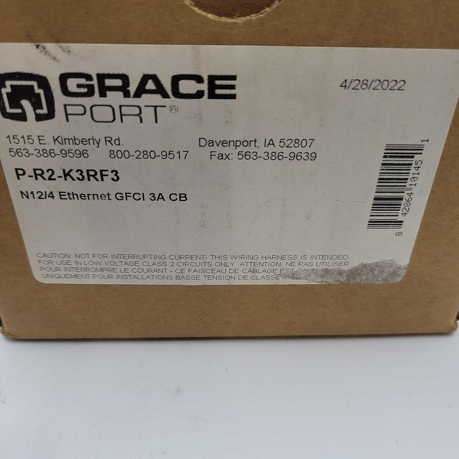 GRACE PORT N12/4 ETHERNET GFCI 3A CB *NEW IN BOX*