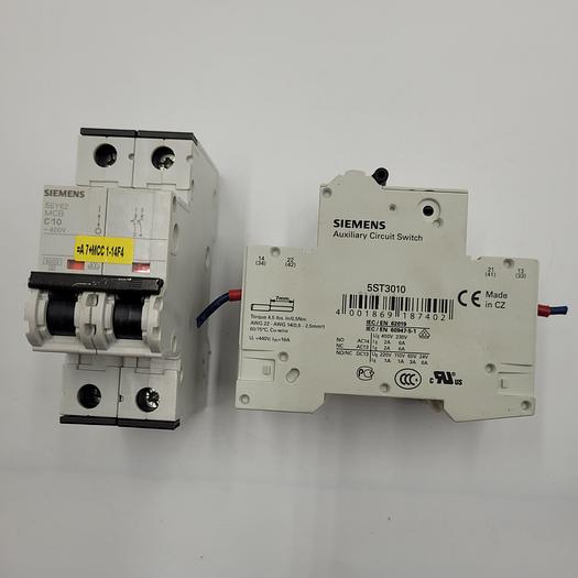 Used SIEMENS 5SY6210-7 MCB C10