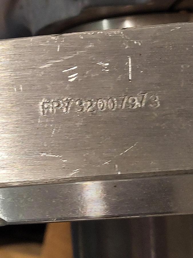 Used Baldor 7.5 HP motor 213TC frame Model CWDM371OT RPM 1770 & Sanitary Pump FP732007973