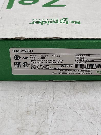 SCHNEIDER RXG22BD