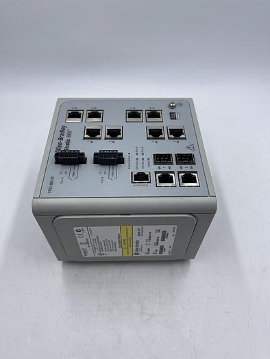 Used Allen-Bradley 1783-MS10T Ser A 