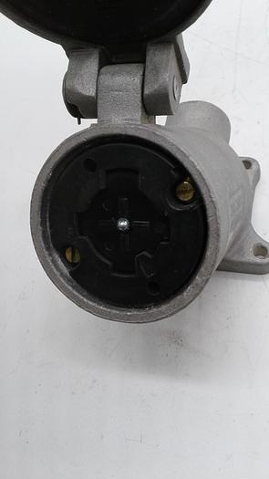 Used Hubbell 20A, 250VDC Locking Plug Connector & Cover