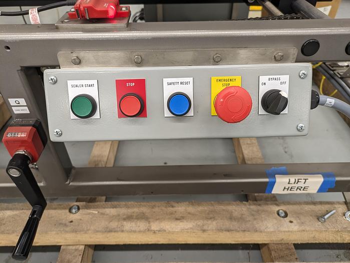 Used Combi Alphapack Case Packer and sealer (Never used) New 2019