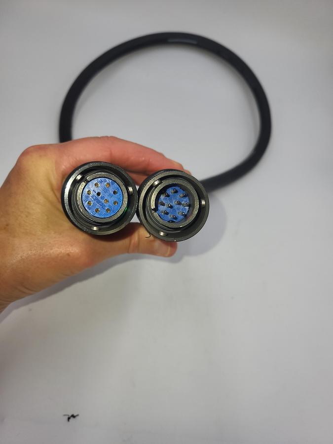 Used Miller Electric ArcConnect Control Cable 10 Pin 5' long 280471005