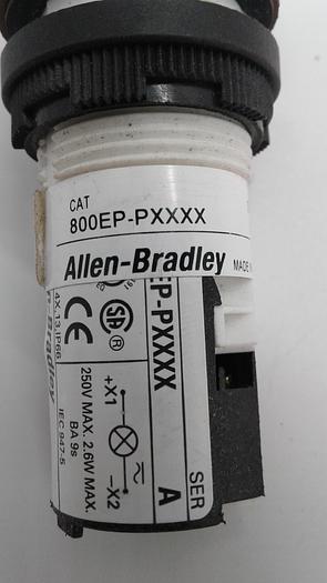 Used Allen-Bradley 800EP-PXXXXX